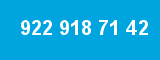 922 918 71 42 922 918 71 42